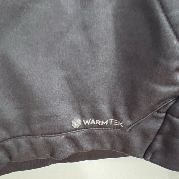 Men’s tech gear warmtek red and gray fleece hoodie size small - Picture 4 of 5